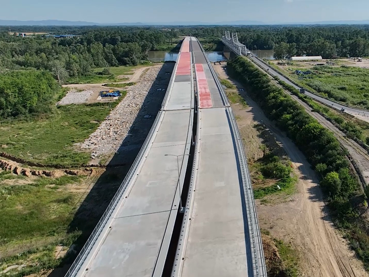 26.07.24. Construction of the highway Sremska Rača - Kuzmin