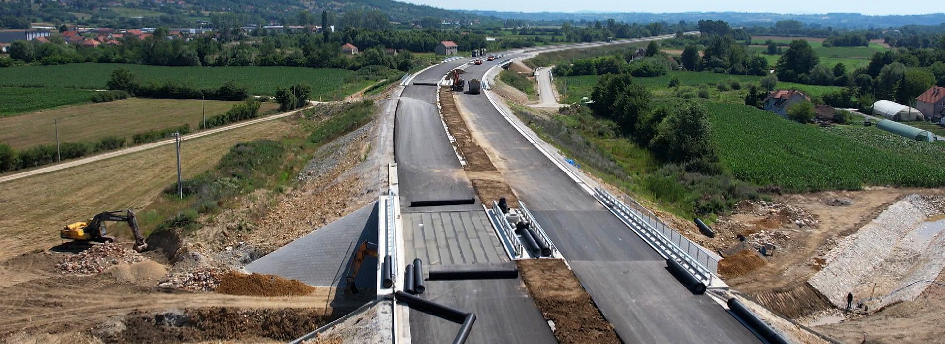NEW VIDEO OF THE CONSTRUCTION OF  IVERAK LAJKOVAC EXPRESSWAY