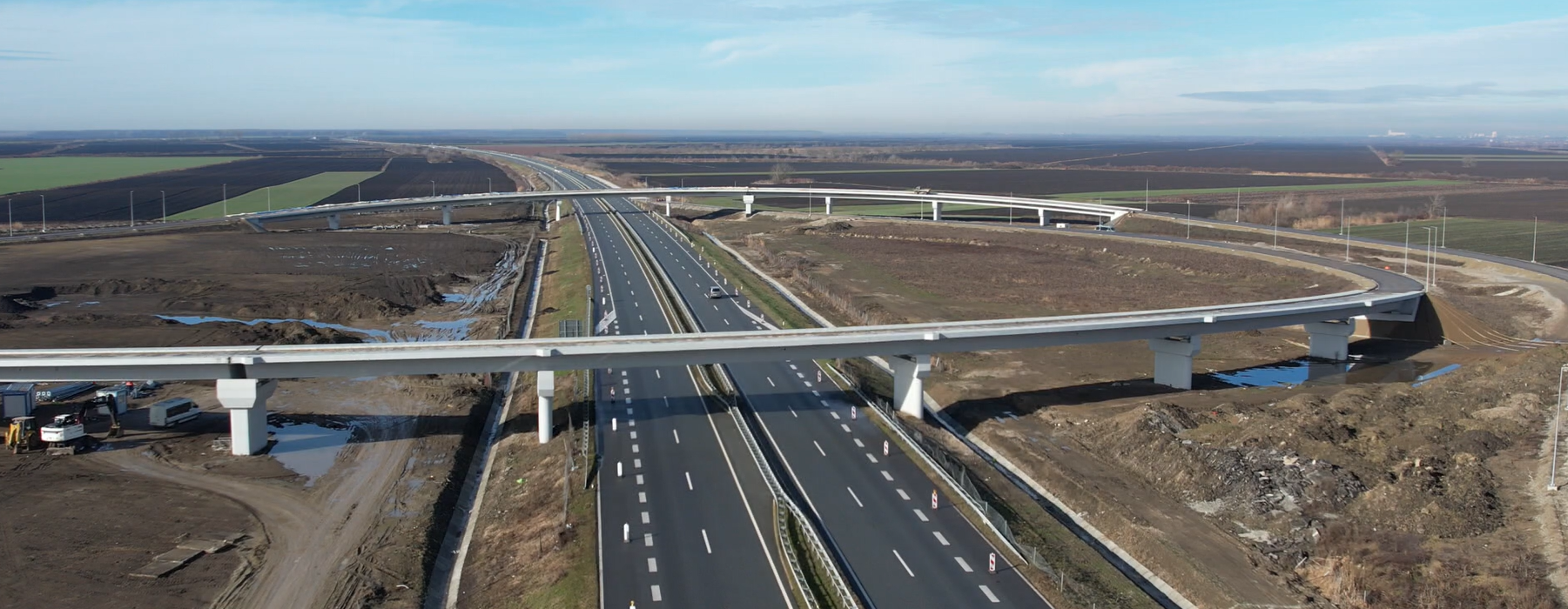 НОВИ СНИМЦИ ИЗГРАДЊЕ АУТОПУТА СРЕМСКА РАЧА - КУЗМИН