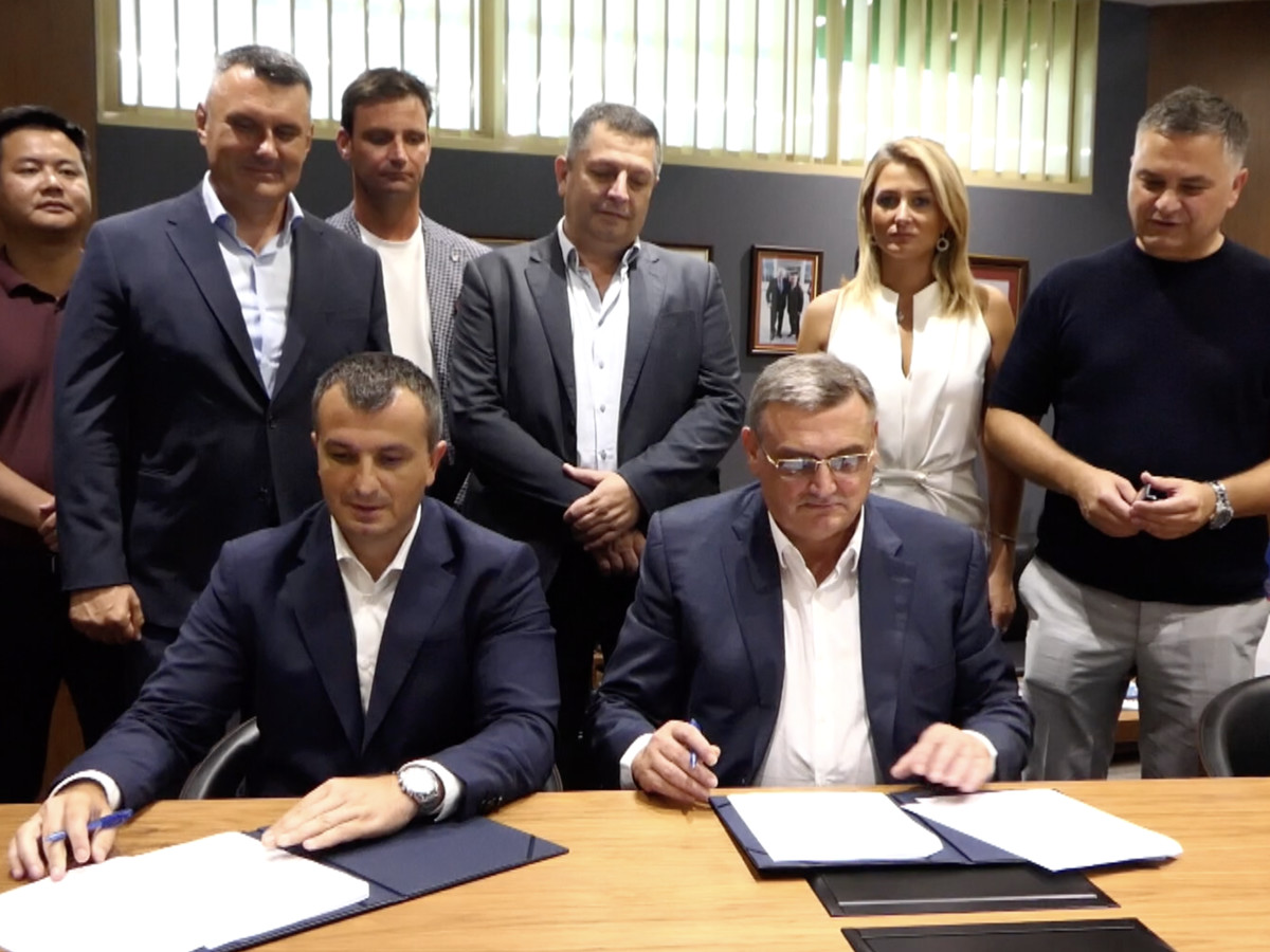 16.07.24. PE „Roads of Serbia“ and „Monteput“ Ltd. signed a memorandum on cooperation on the construction of highway E-763, Belgrade - South Adriatic